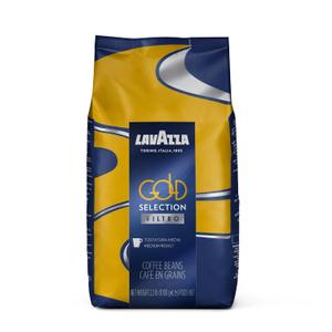 Lavazza Gold Selection Filtro Whole Bean Coffee Light Roast,Vanille and Chamomille flower aromatic notes, 2.2 LB (Pack of 1) BEST BY 30/03/2026