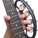 Guitar Finger Expansion, Finger Sleeve Finger Force Span Practing Trainer TooL Training Bands for Guitar Bass Piano Finger Speed System Musical Instrument Accessories