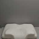 Osteo Cervical Pillow for Neck Pain Relief, Hollow Design Odorless Memory Foam Pillows with Cooling Case, Adjustable Orthopedic Bed Pillow for Sleeping, Support for Side Back Sleepers (Queen(25.5*16.5*5.2/4.1 inches), White)