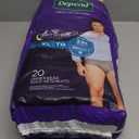 Depend Night Defense Adult Diapers, Incontinence Underwear for Men, Disposable, Overnight, Extra-Large, Grey, 20 Count, Packaging May Vary