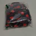 Artoid Mode Black and Red Heart Gauze Table Runner 120 Inch 10FT, Mother's Day Sheer Dining Anniversary Wedding Table Decor for Home Party (28" x 120")