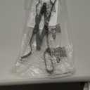 AMAGABELI GARDEN & HOME 32" Long Fire Pit Poker Stick and 26" Fireplace Tongs Tool Sets Fireplace Log Grabber for Firewood Campfire Bonfire Heavy Duty Wrought Iron Rustproof Indoor Outdoor Wood Stove