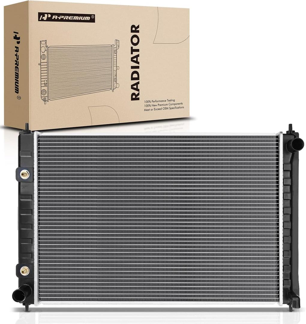 A-Premium Engine Coolant Radiator Assembly with Transmission Oil Cooler Compatible with Nissan Murano 2008-2014, Quest 2011-2017, Automatic Transmission, Replace# 214601AA0A, 214601AA5A