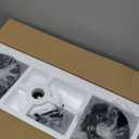 Hunter 52 inch Outdoor or Indoor Ceiling Fan No Light - Black Ceiling Fan without Light, For Patio, Porch, Garage, or Living Room, Standard Mount, 3 Blades, Pull Chain - Cassius 59264, Matte Black