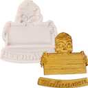 3 x 1pc Halloween Skull Silicone Mold, Halloween Cake Decoration Fondant Molds, Suitable for Halloween Party Decoration, Candy, Chocolate, Sugar Craft, Gum, Epoxy Resin, Clay, Plaster