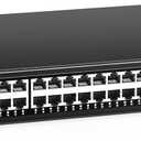 48 Port Gigabit Managed Network Switch with 6 Port Uplink 10Gbps SFP+, YuanLey 54 Port L3 Smart Managment Ethernet Switch, Desktop or Rackmount, Compatible for Cisco, Netgear