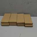 GKOLED 8-Pack Replaceable 6.8" LED Hardscape Lights, Low Voltage Retaining Wall Lights, Paver Wall Hardscape Lighting, Outdoor Landscape Step Lights, 12VAC/DC 1.5W 2700K, Die-cast Aluminum Housing (Light Fixture-Dark Bronze)