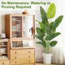 Lifelike Bird of Paradise Artificial Plant,6ft Faux Banana Leaf Tree with 13 Trunks - Perfect Indoor Silk Floor Plant for Home Decor in Living Room, Office, and Bedroom 1Pack