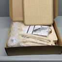 L Shaped Cat Scratching Post with Toy  Sisal Scratch Pad & Hideaway for Indoor Cats | 33'" Vertical & Horizontal No Mess Scratching Ramp for Large Cats  MANDAROO