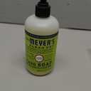 MRS. MEYER'S CLEAN DAY Hand Soap, Made with Essential Oils, Biodegradable Formula, Lemon Verbena, 12.5 fl. oz