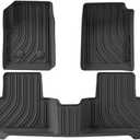 for Chevrolet Chevy Colorado 2015 - 2022 Car Floor Mats 3D TPE Foot Pad Set All Weather Auto