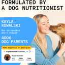 8-in-1 Dog Multivitamin  100% Natural Supplement Powder with Colostrum for Healthy Skin, Joints & Energy  Crafted by Dog Nutritionist Kayla Kowalski, Made in USA  30 Scoops