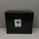 Nervure 175PCS Clear Purple Plastic Plates - Purple Party Plates Set for 25 Guests Include 25Dinner Plate, 25Dessert Plate, 25Cups, 75 Cutlery, 25Napkins Perfect for Wedding, Party & Bridal