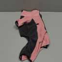 Fleece Dog Coat for Small Medium Dog,Pullover Pajamas Jumpsuit Bodysuit Puppy Coats with Legs, Pet Windproof Warm Cold Weather Jacket Full Body Vest Cozy Snowsuit Outfit Clothes (Pink, M)