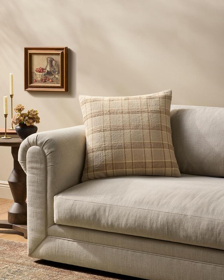 Loloi Amber Lewis Golden Collection PAL0062 Natural/Multi 22'' x 22'' Cover Only Pillow