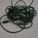 GE Outdoor Extension Cord, 40 Ft, Grounded Heavy Duty Extension Cord, 16AWG 3 Prong Extension Cord Outdoor, Outside Extension Cord, Long Extension Cord ETL Listed, Green Outdoor Extension Cord 81601