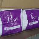 Poise Incontinence Pads & Postpartum Incontinence Pads, 5 Drop Maximum Absorbency, Long Length, 120 Count (2 Packs of 60)