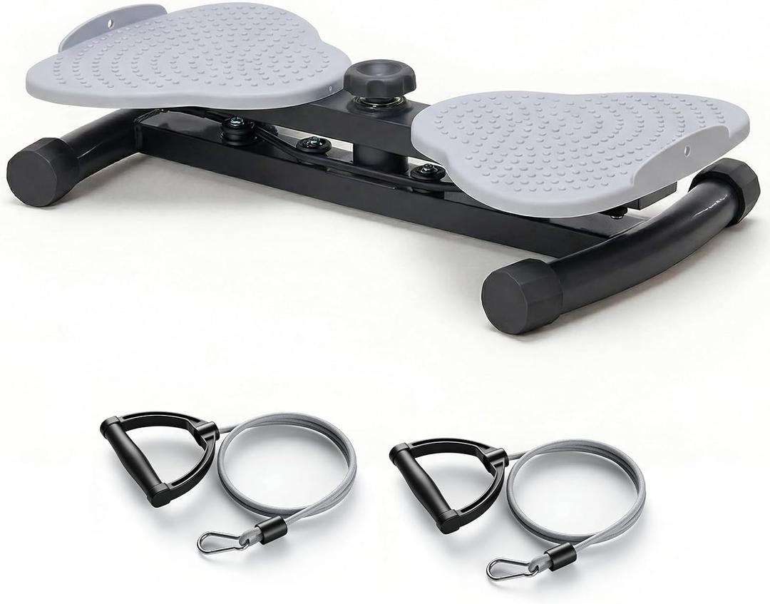 NEWBULIG Waist Twister Machine Exercise, Ab Twister Board with 300 lbs Capacity, Quiet Home Gym Equipment for Core & Belly Workout
