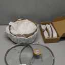 SENSARTE 2.0 & 3.0 Quart Ceramic Sauce Pan Sets with Lid, Cooking Pots Set, Nonstick Saucepan Set with Pour Spout, Small Kitchen Pot, Non toxic Saucepot, Induction Comptable, PFOA PTFE PFAS Free