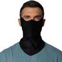 Korean UPF 50+ UV Sun Protection Face Mask Cooling Breathable Neck Cover for Golf, Fishing, Hiking Made in Korea