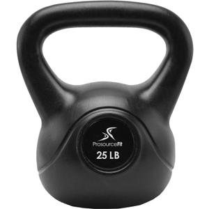 ProsourceFit Vinyl Plastic Kettlebell from 25 lbs 