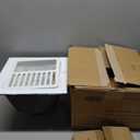 Zurn FD2375-NH3-H FD2375 12"x12" Floor Sink Body & Dome Strainer, 6" Sump Depth, 3" No-Hub, with Half Grate