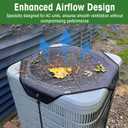 Air Conditioner Covers for Outside units, 36 x 36 Central Air conditioner Covers for Outside, Fits Most Central AC Units, Top Protection Defender DesignMesh36 x 36