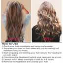 Heatless Curling Rod Headband,Overnight Hair Curler Headband, Long Soft Hair Curler No Heat Curling Headband Ribbon Curl Wrap for Long Hair Rollers,Hair Curling Rods