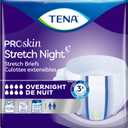 Tena ProSkin Overnight Incontinence Adult Diaper for Women & Men, Stretch, Large/Extra Large, 12 Count 
