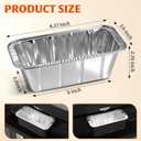2 x AWEASROY Grease Cup Liners Compatible with Blackstone Griddle - Griddle Accessories, Disposable Grill Tray, Aluminum Foil Drip Pan Grease Catcher Cup Liner for 17, 22, 28, 36 Inch (30 Pack)