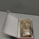 REECHO Invisible Wire Hair Extensions with Thinner Softer Lace Weft (Dark Blonde with Highlights, 12 Inch (Pack of 1))