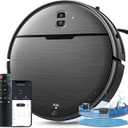 2 in 1 Mopping and Vacuuming Robot, Robot Vacuum and Mop Combo Compatible with WiFi/App, Robotic Vacuum Cleaner Self-Charging, Slim, Ideal for Pet Family, Hard Floor, Hair, Low Pile Carpet