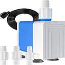 Knifel 400GPH Water Fountian Pump 25W Pond Pumps Ultra-Quiet & Adjustable Flow Rate for Fountains, Hydroponics, Ponds, Aquariums, and More