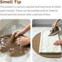 Half Circle Door Mat - Dirt Trapping Non-Slip Entrance Rug,Machine Washable Indoor/Outdoor Floor Mat for Living Room, Bedroom, Kitchen, Office(19.69 * 31.5in)