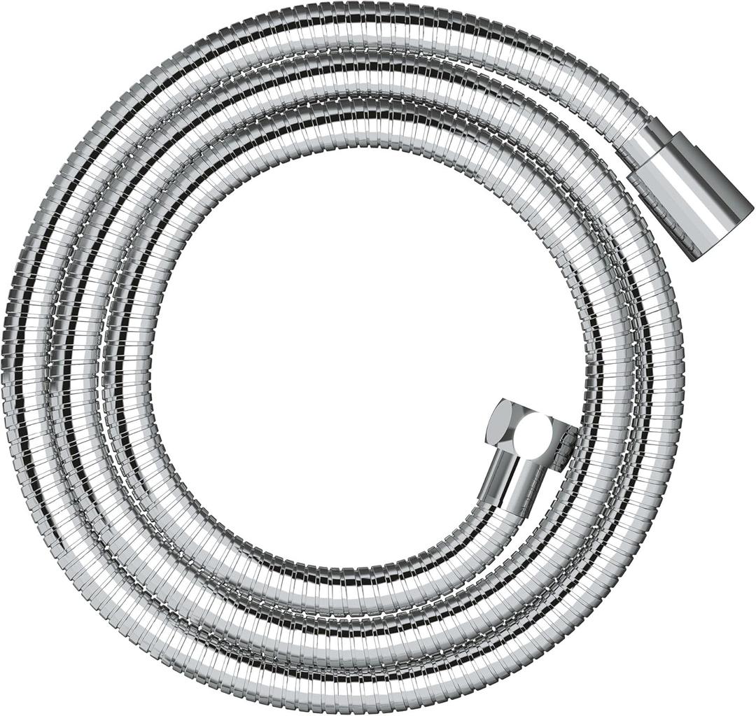 GROHE 26994000 Universal 59-Inch Metal Shower Hose, StarLight Chrome