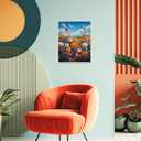 Flowers Paint by Numbers Kit for Adults Beginner Floral Oil Painting Kit Adult Paint by Number Kits on Canvas Wildflower DIY Painting for Beginners Art by Numbers for Gifts Home Wall Decor 16x20 Inch (YF037)