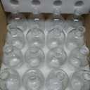 YOUEON 16 Pack Clear Glass Bud Vases, Small Bud Vases in Bulk, Glass Flower Vases for Centerpieces, Vintage Decorative Bottle Vases for Flowers, Home Decor, Wedding Reception, Office