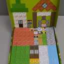 200PCS Magnetic Building Blocks Set, Magnetic Tiles Kids Build Cubes STEM Game Toys, Build Forest World Set, Christmas Birthday Gifts for Boys & Girls Age 3 4 5 6 7 8 9 10, 0.8 in Size