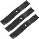108-1125 Mower Blades for 44" Deck, 54-0010 High Lift Lawn Mower Blades Compatible with A riens Toro TimeCutter Z ZX Z Master, Replaces 54-0010-03, 55-4940, 55-4940-03, 55-4940-09, 3 Pack