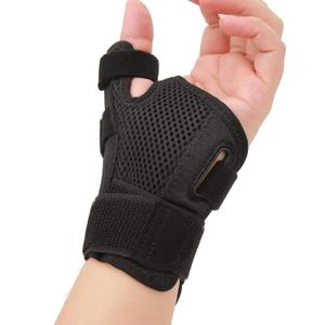 Sports Thumb Stabilizer Fiber Bar, Support Fixed Pressure Guard Right Left Hand Universal Thumb Support for Men Women