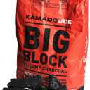 Kamado Joe Big Block XL Premium 100% All-Natural Hardwood Lump Charcoal Reusable Up to Three Times and 18-Hour Burn Times, 1-Pack, 20LBS Model KJ-CHAR