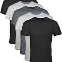 Gildan Men's Crew T-Shirts, Multipack, Style G1100 Medium, 5 Pack