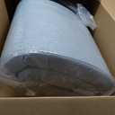 Memory Foam Camping Cot Mattress Pad, 3 Inch Thick Sleeping Pad with Waterproof Cover, Portable Roll up Cot Mattress Pad Mat for Travel Truck Bed Tent, Non-Slip Bottom, 72"24"3", Gray
