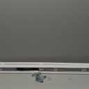 High-Quality Aluminum T-Astragal for Your Double Doors/French Doors for More Door Protection and Security Upgrade, inswing and outswing Double Doors-for Commercial - Residential use (80 inch White)