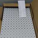 Ultrawall Metal Pegboard Panels, Pegboard Wall Organizer, Peg Boards for Wall, Garage Tool Storage Organization, 12"X16", 4pcs, Gray