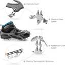Cimkiz Crampons Ice Cleats Traction Snow Grips for Boots Shoes Women Men Anti Slip 19 Stainless Steel Spikes Safe Protect for Hiking Fishing Walking Climbing Mountaineering