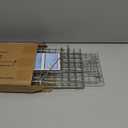 Gingbau Squirrel Trap Heavy Duty Humane Live Animal Cage Trap for Small Rabbits, Weasels and Other Similar-Size Rodents (Medium)