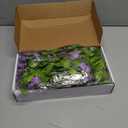 Syhood 4 Pieces 26 Ft in Total Purple Wisteria Garland Hanging Flowers Artificial Vine Wedding Silk Wisteria Hanging Flower for Wedding Arch Home Garden Party Outdoor Decor
