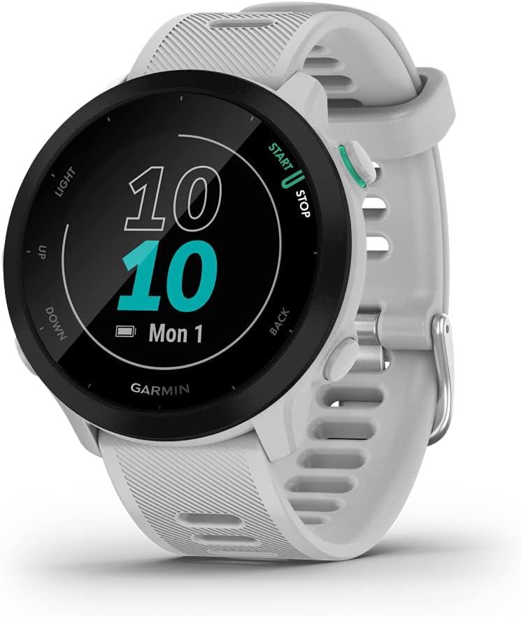 Garmin Forerunner 55, GPS Running Watch with Daily Suggested Workouts, Up to 2 Weeks of Battery Life 