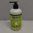 MRS. MEYER'S CLEAN DAY Hand Soap, Made with Essential Oils, Biodegradable Formula, Lemon Verbena, 12.5 fl. oz